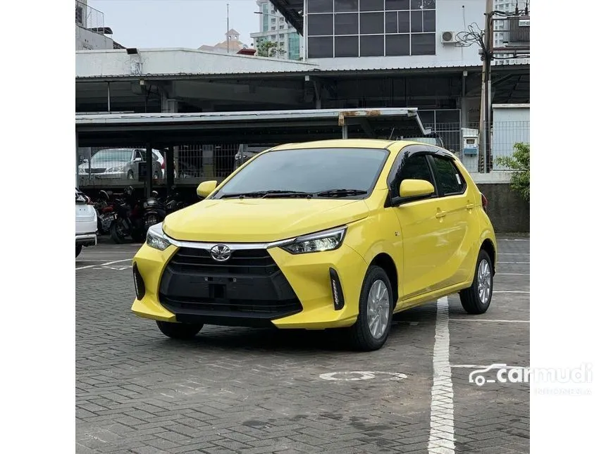 Jual Mobil Toyota Agya 2024 G 1.2 di Banten Automatic Hatchback Kuning Rp 180.000.000