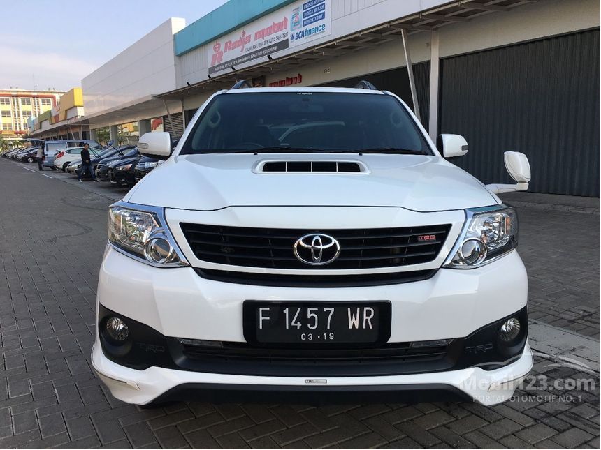 Jual Mobil Toyota Fortuner 2014 G Trd 2 5 Di Jawa Barat Manual Suv