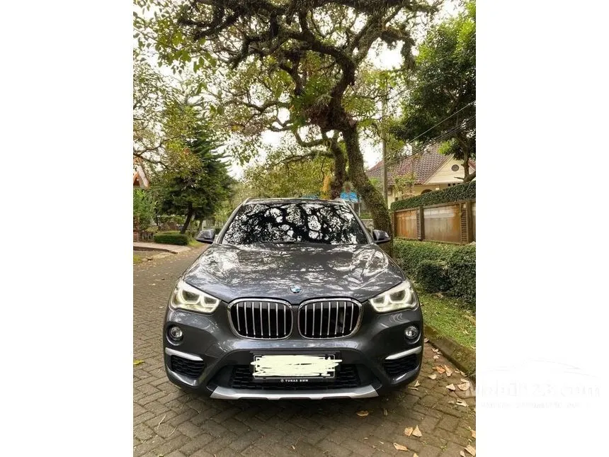 Jual Mobil BMW X1 2017 sDrive18i xLine 1.5 di Jawa Barat Automatic SUV Hitam Rp 429.500.000