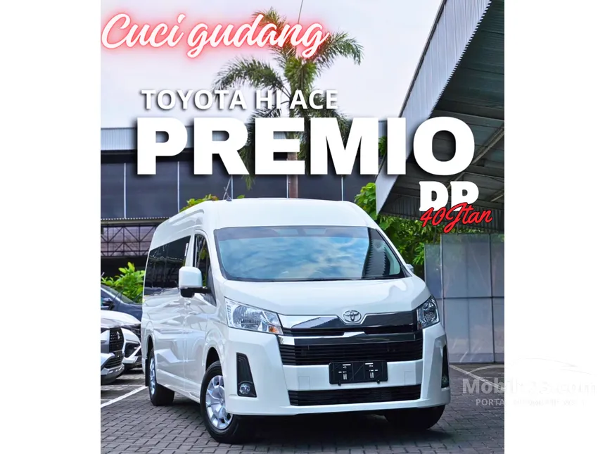 Jual Mobil Toyota Hiace 2023 Premio 2.8 di DKI Jakarta Manual Van Wagon Putih Rp 599.000.000