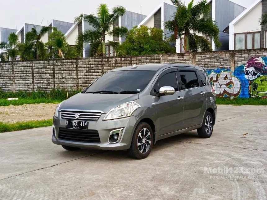 Jual Mobil Suzuki Ertiga 2015 GX 1.4 di Jawa Barat Manual MPV Abu