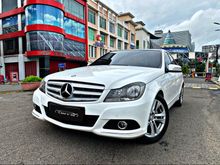 2013 Mercedes-Benz C200 1.8 CGI Avantgarde Sedan