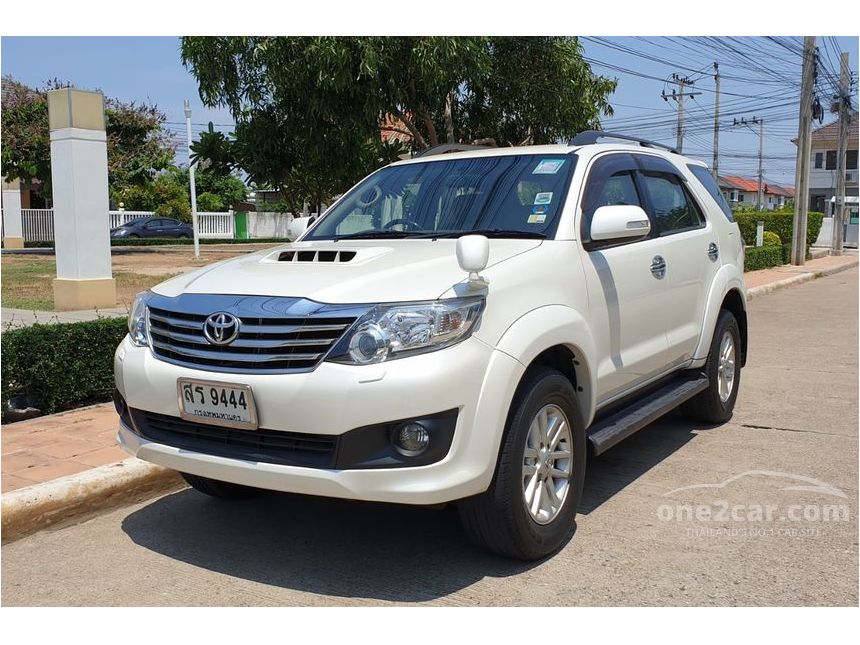 Toyota Fortuner 2012 V 3.0 in กรุงเทพและปริมณฑล Automatic SUV สีขาว for ...