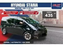 2021 Hyundai Staria 2.2 Signature 7 MPV AT DIESEL PANORAMIC LOW KM.34RB & PAJAK PANJANG