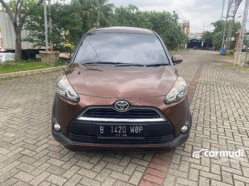 Jual Mobil Toyota Sienta 2016 V 1.5 di Banten Automatic MPV Marun Rp 148.000.000