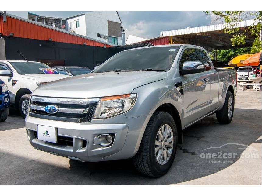 Ford Ranger 2012 OPEN CAB (ปี 12-15) XLT 2.2 เกียร์ธรรมดา สีเทา ...