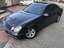 2004 Mercedes-Benz E240 AVANTGARDE SUNROOF KM 50 ribu FULL ORIGINAL