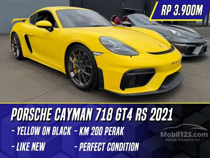 2021 Porsche 718 Cayman GT4 Coupe