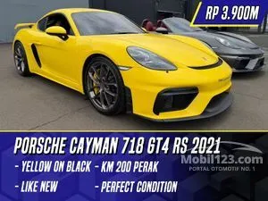 2021 Porsche 718 4.0 Cayman GT4 Coupe