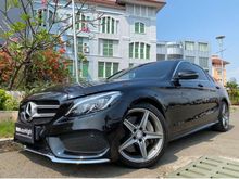 2017 Mercedes-Benz C250 2.0 AMG Sedan Nik17 Black On Black Km20rb Panoramic Sunroof #AUTOHIGH #BEST DEAL