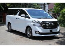 Ready stock no indent 2017 Toyota Vellfire 2.5 G Putih