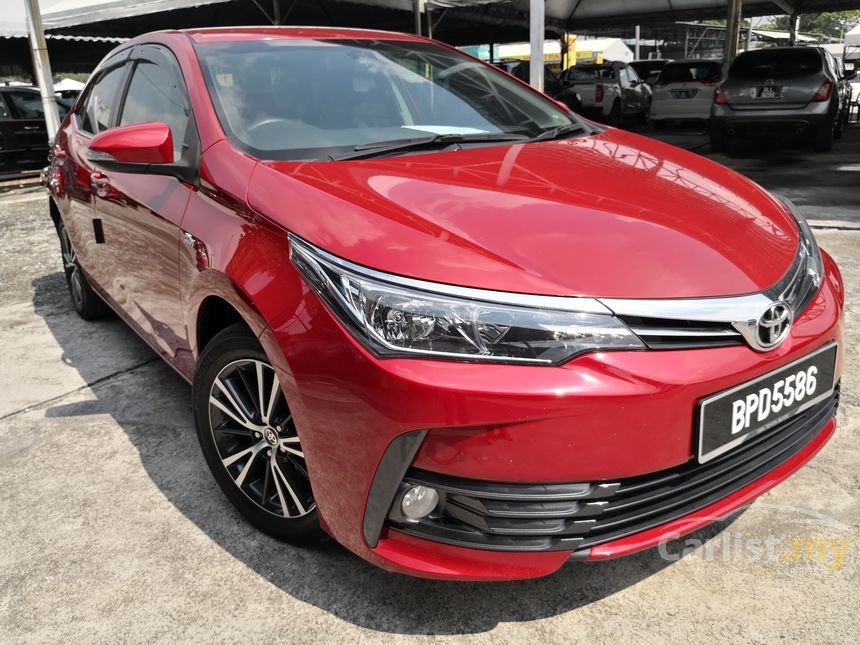 Toyota Corolla Altis 2017 G 1.8 in Selangor Automatic Sedan Red for RM ...