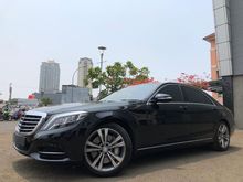 SUPER MEWAH MERCEDES BENZ S400 EXCLUSIVE ATPM 2015 BLACK ON SADDLE TAN TDP400JT