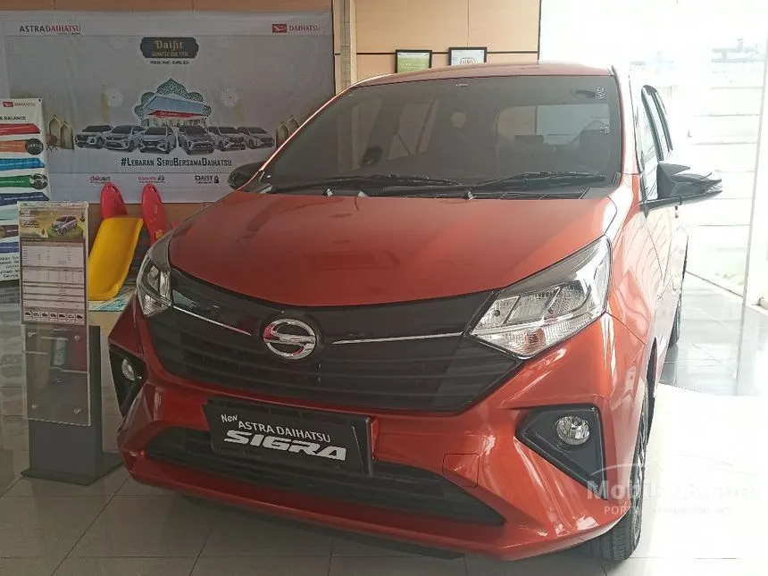 Jual Mobil Daihatsu Sigra 2024 R 1.2 di Banten Manual MPV Orange Rp 174.400.000