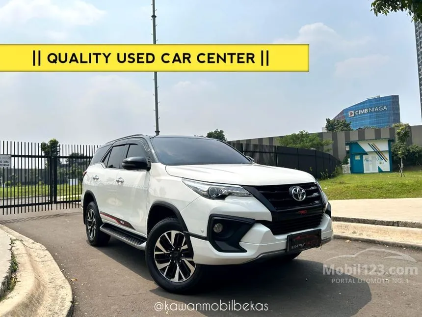 Jual Mobil Toyota Fortuner 2018 VRZ 2.4 di DKI Jakarta Automatic SUV Putih Rp 369.000.000