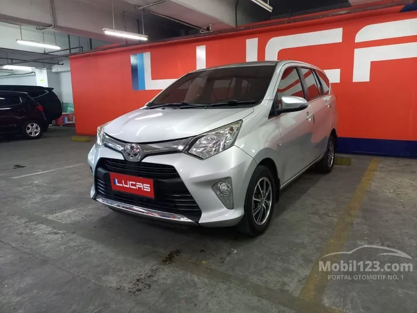 Jual Mobil Toyota Calya 2018 G 1.2 di DKI Jakarta Automatic MPV Silver Rp 107.000.000