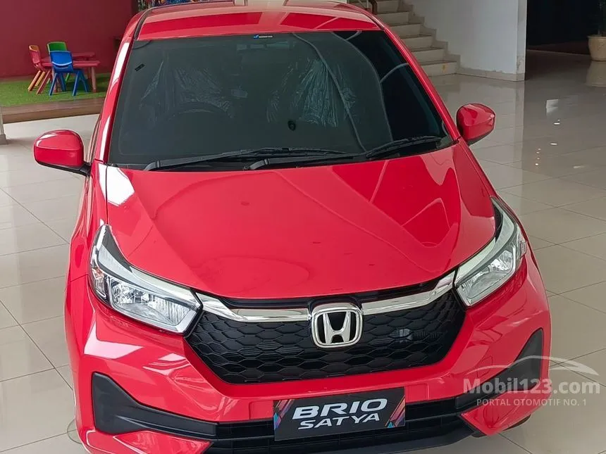 Jual Mobil Honda Brio 2024 E Satya 1.2 di DKI Jakarta Automatic Hatchback Merah Rp 198.000.000