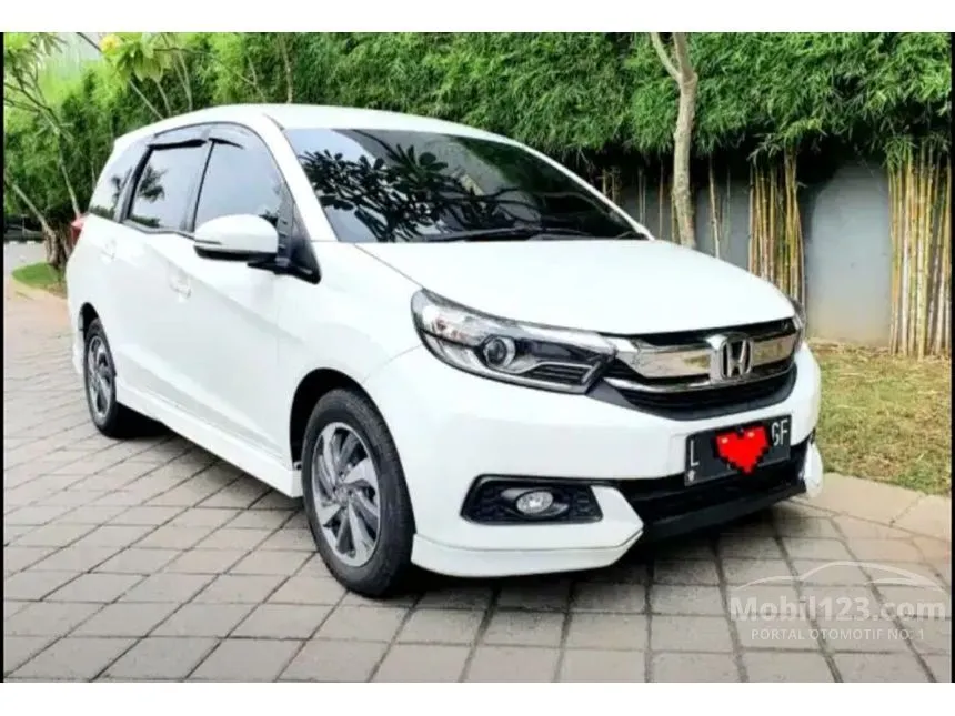 Jual Mobil Honda Mobilio 2019 E 1.5 di Jawa Timur Automatic MPV Putih Rp 170.000.000
