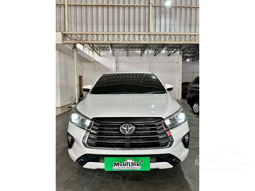 Jual Mobil Toyota Kijang Innova 2021 V 2.4 di Jawa Barat Automatic MPV Putih Rp 375.000.000