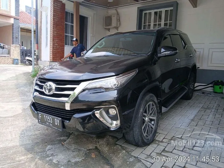 Jual Mobil Toyota Fortuner 2019 VRZ 2.4 di DKI Jakarta Automatic SUV Hitam Rp 388.000.000
