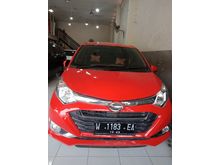 2018 Daihatsu Sigra 1.2 R Deluxe MPV merah manual kredit harga murah dp minim