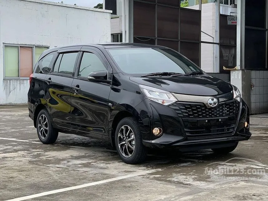 Jual Mobil Toyota Calya 2024 G 1.2 di Banten Manual MPV Hitam Rp 159.400.000