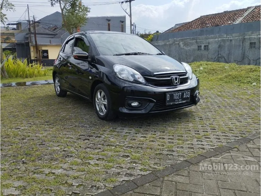 Jual Mobil Honda Brio 2018 Satya E 1.2 di Jawa Barat Manual Hatchback Hitam Rp 120.000.000