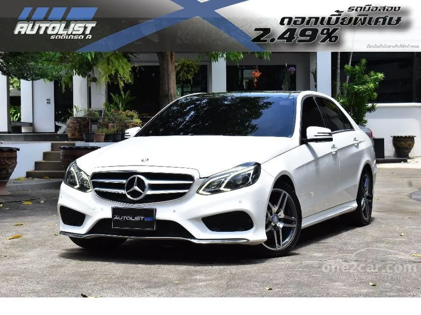 2014 Mercedes-Benz E300 AMG Dynamic Blue TEC Hybrid Sedan