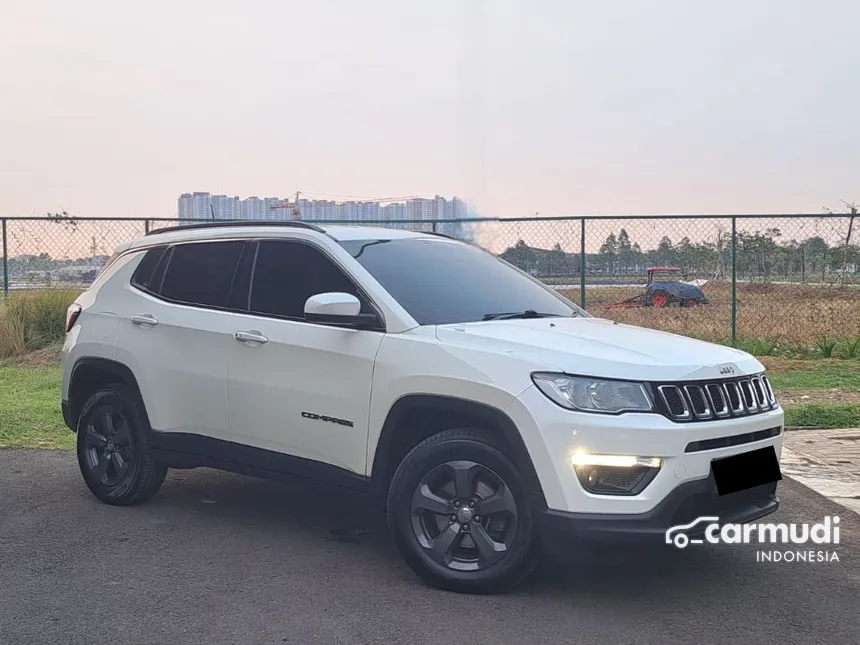 Jual Mobil Jeep Compass 2018 Longitude 1.4 di DKI Jakarta Automatic SUV Putih Rp 288.000.000
