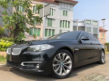 2014 BMW 520d LUXURY MODERN LINE FACELIFT BLACK ON SADDLE BROWN