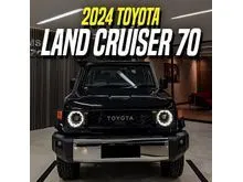 2024 Toyota Land Cruiser 2.8 70 LX SUV Black LC 70 Wagon Diesel 4X4 Hitam