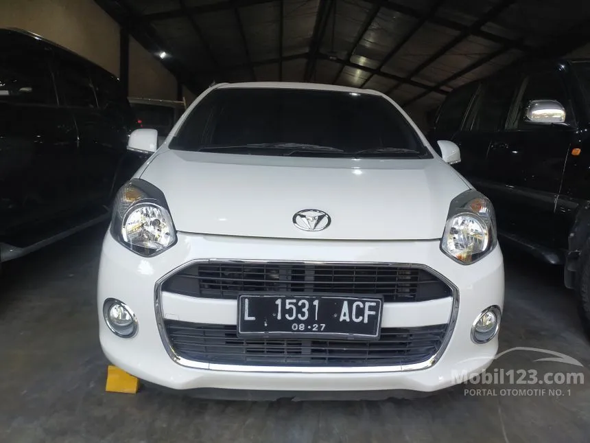 Jual Mobil Daihatsu Ayla 2015 X 1.0 di Jawa Timur Automatic Hatchback Putih Rp 105.000.000