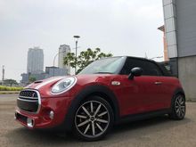 MINI COOPER 2.0 TURBO CONVERTIBLE 2017 LCi F56 RED ON BROWN ATPM TDP 150JT