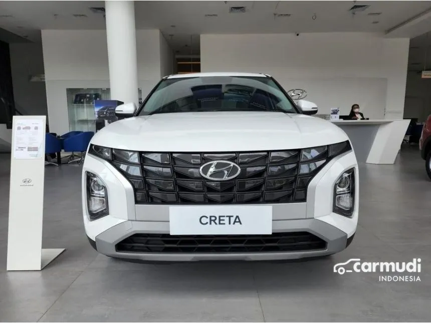 Jual Mobil Hyundai Creta 2024 Trend 1.5 di Jawa Barat Automatic Wagon Putih Rp 320.000.000