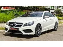 2014 Mercedes-Benz E400 3.0 AMG Coupe KM 27.000 ANTIK SEKALI Mercedes Benz E400 Coupe AMG CBU 2014 White On Red Like New