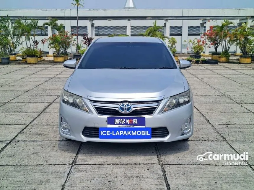 Jual Mobil Toyota Camry Hybrid 2012 Hybrid 2.5 di DKI Jakarta Automatic Sedan Silver Rp 185.000.000