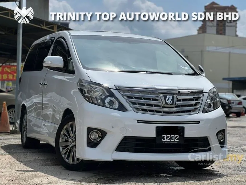 2013 Toyota Alphard G 240S Gold MPV