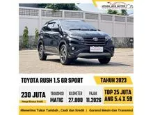 2023 Toyota Rush 1.5 GR Sport SUV Matic Hitam Low KM Harga Terbaik