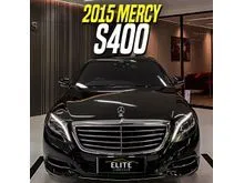 2015 Mercedes-Benz S400 L 3.0 Exclusive Sedan Black on Black Mercy S 400 S400L Hitam
