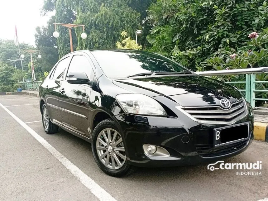 Jual Mobil Toyota Vios 2012 G 1.5 di Banten Automatic Sedan Hitam Rp 115.000.000