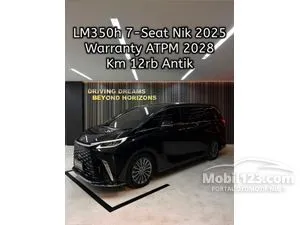 2025 Lexus LM 350h 2.5 7 Seater MPV