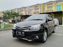 2015 Toyota Etios Valco 1.2 G MT Hitam DP 9 jt siap Pakai