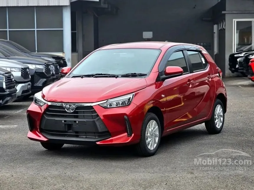 Jual Mobil Toyota Agya 2024 G 1.2 di Jawa Barat Automatic Hatchback Merah Rp 160.000.000