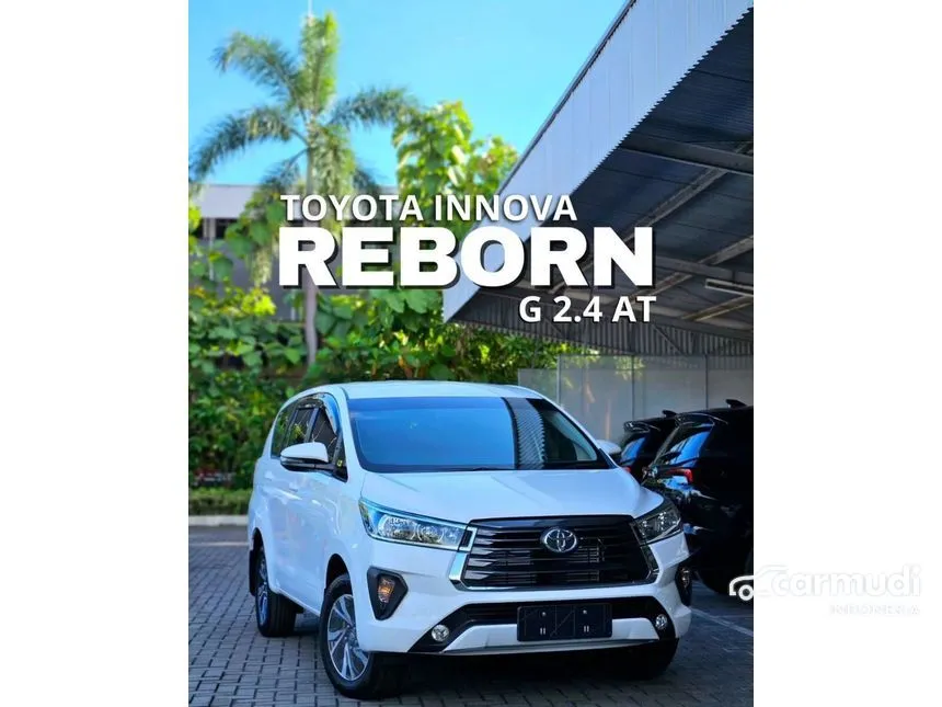 Jual Mobil Toyota Kijang Innova 2024 G 2.4 di Banten Automatic MPV Putih Rp 410.000.000