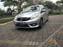(Tdp 15jtan)Honda Brio 1.2 RS NewModel Hatchback AT 2016 Silver Metalic Termurah di 123.com