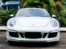 LOW 9rb Miles Porsche Carrera 911 S 3.8L AT Putih 2013 White on Red