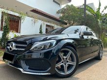 2018 Mercedes-Benz C200 2.0 AMG Sedan Km.14.000 Super Antik TDP. 150 JT First Hand Black On Black W205 CKD Mercedes Benz C 200 CLA200 A200 320i