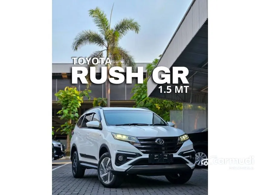 Jual Mobil Toyota Rush 2024 S GR Sport 1.5 di Banten Manual SUV Hitam Rp 275.300.000