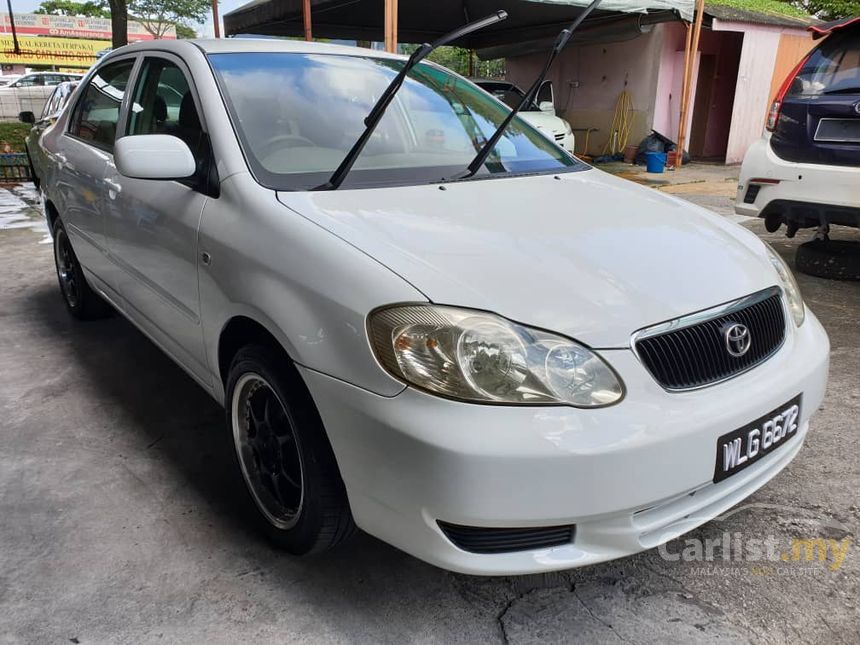 Altis 2004 Toyota Corolla Altis 2004 E 1.6 in Selangor Automatic Sedan White for ...