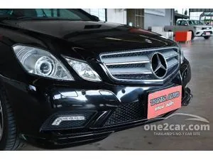 2011 Mercedes-Benz E250 1.8 Avantgarde BlueEFFICIENCY Coupe